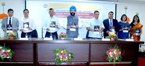 Dignitaries releasing compendium